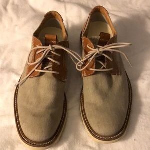 Docker’s Men’s Size 8.5 linen/leather oxfords